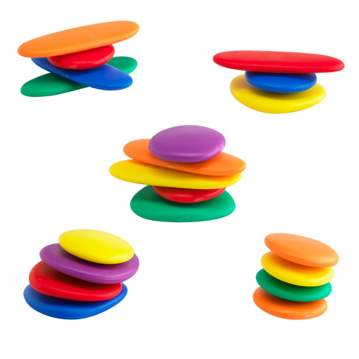 Junior Rainbow Pebbles, set de activitati cu pietricele, 1-4 ani [4]