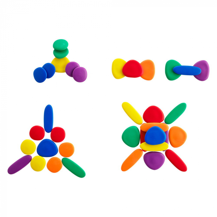 Junior Rainbow Pebbles, set de activitati cu pietricele, 1-4 ani [5]