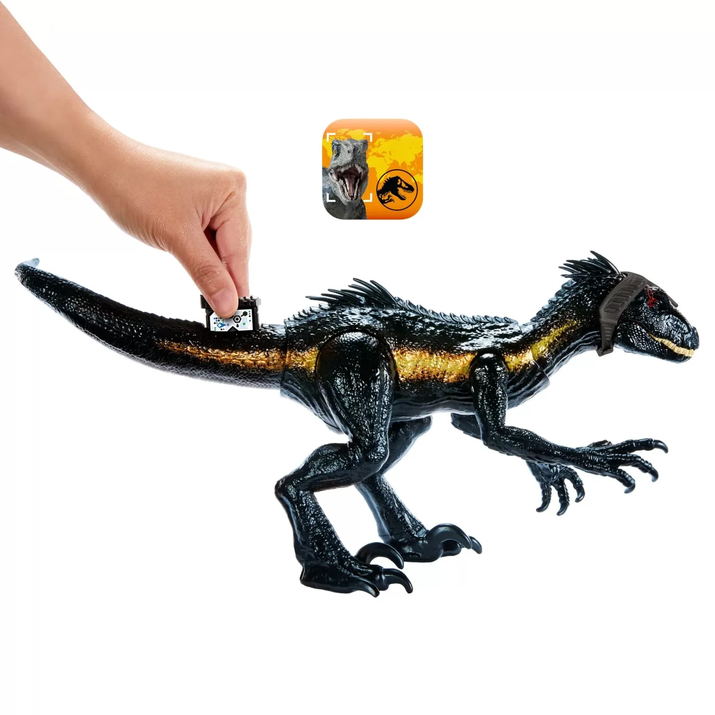 Jurassic world dino trackers track n attack dinozaur indoraptor, varsta de la 4 ani la 8 ani [7]