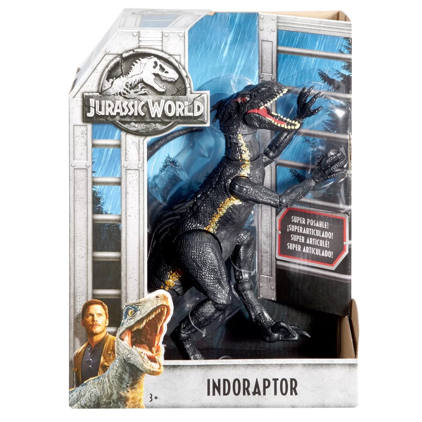Jurassic world dinozaur indoraptor, varsta de la 3 ani la 8 ani [1]