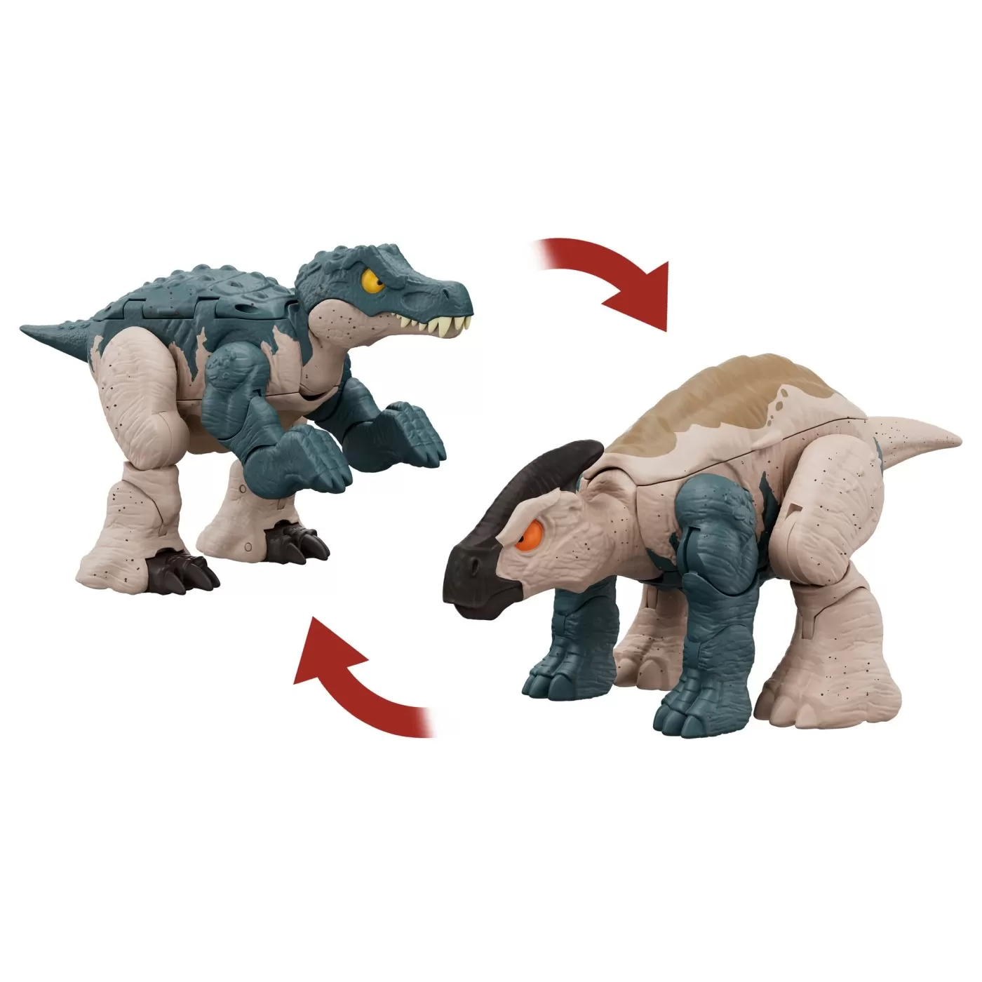 Jurassic world fierce changers double danger dinozaur transformabil baryonyx si parasaurolophus, varsta de la 6 ani la 12 ani [3]
