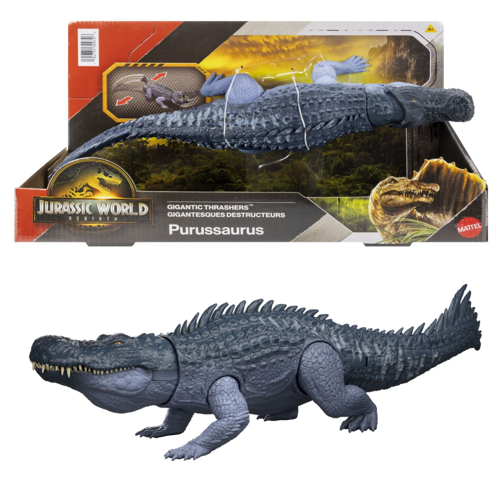Jurassic world renasterea dinozaur gigantic purussaurus interactiv copii varsta 4 ani - 10 ani [7]