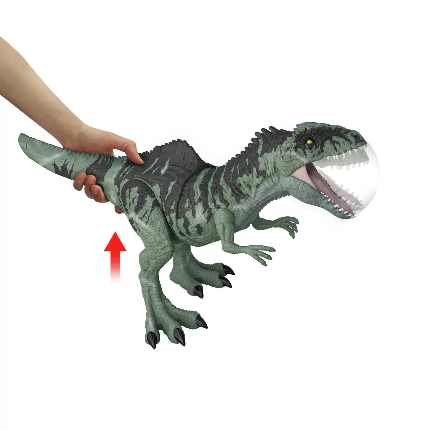 Jurassic world strike n roar dinozaur giganotosaurus, varsta de la 4 ani la 12 ani [7]