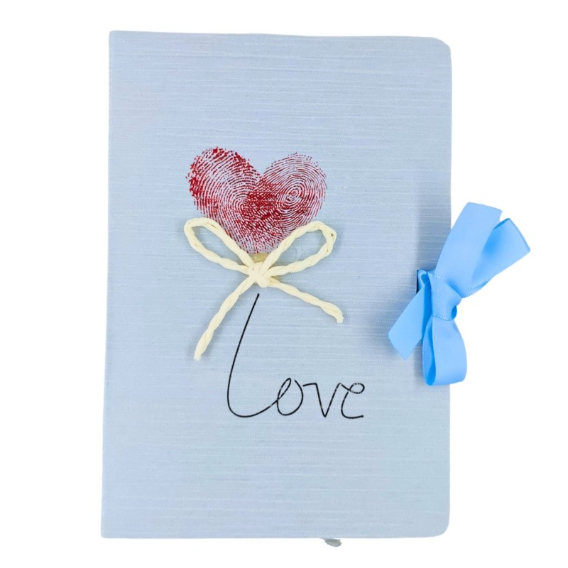 Jurnal A5 CNX Love 9802-2, 256 pagini, coperta carton diverse culori, cu snur [2]