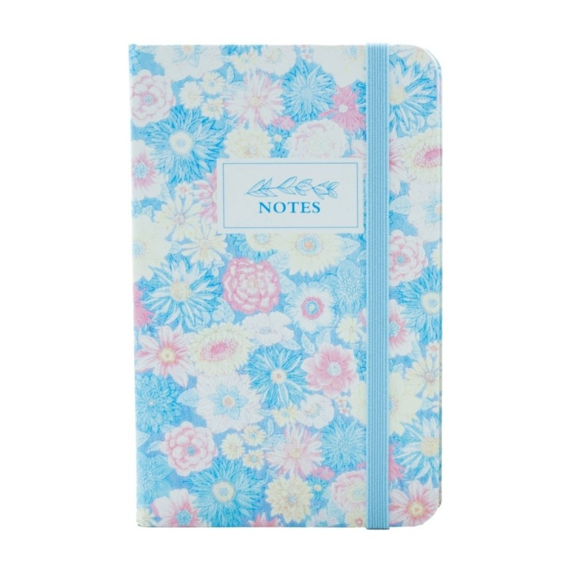 Jurnal A6 CNX 5702-8, 160 pagini, fluturi, coperta carton, cu elastic [2]