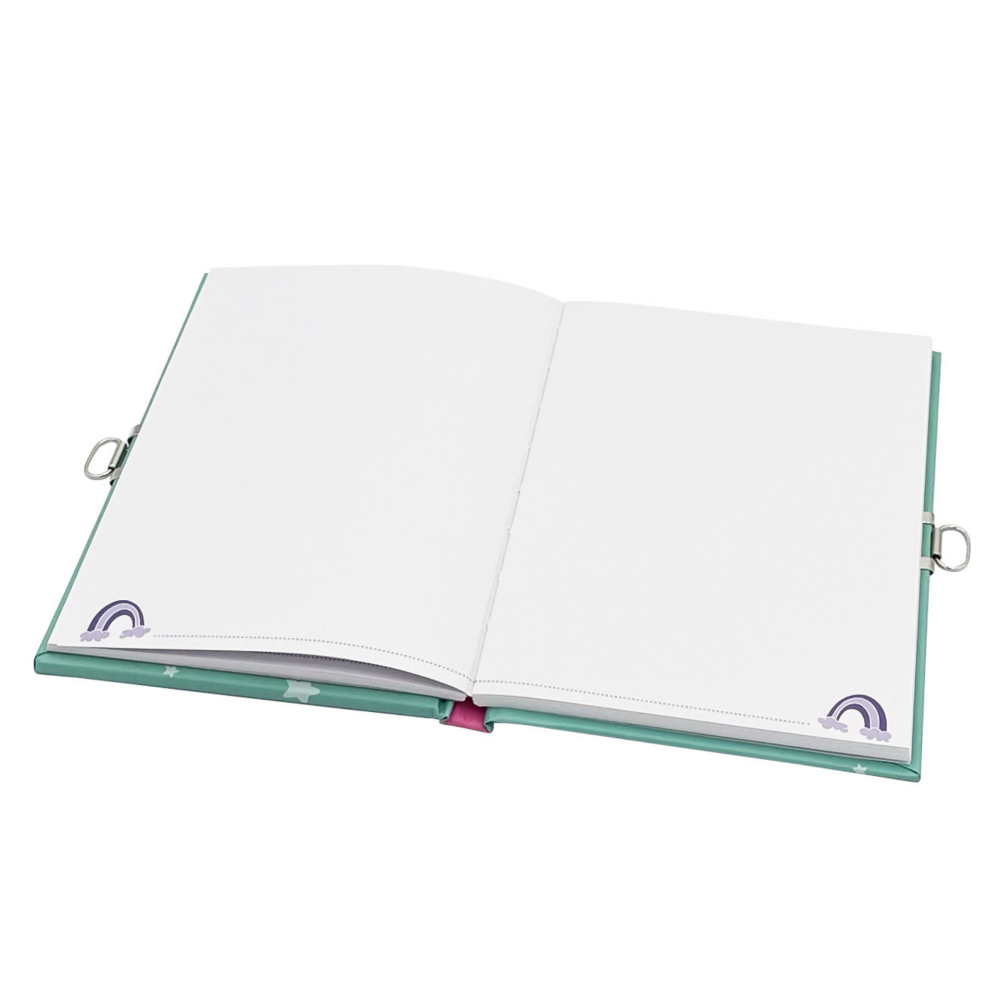 Jurnal cu LED, cu cutie cadou, 80 de pagini, 13 x 18 cm (6 buc/display), copii varsta 5 ani+,8 ani+ [12]