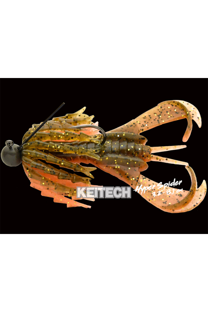Keitech Hyper Spider Electric Shrimp 445 8.1cm [3]