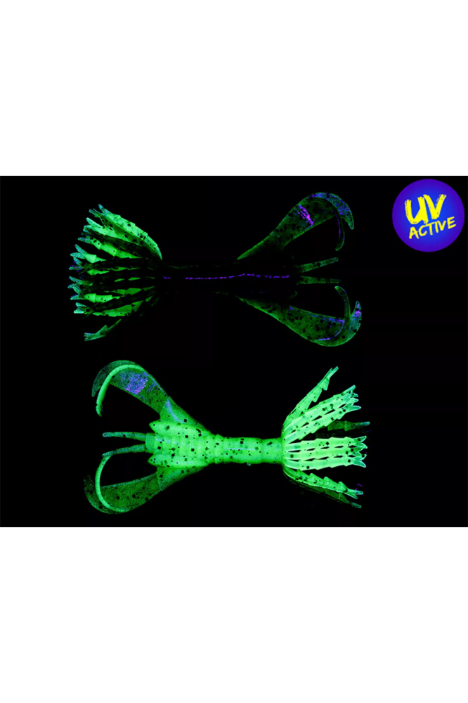 Keitech Hyper Spider Green Pumpkin Chartreuse 401 8.1cm [2]