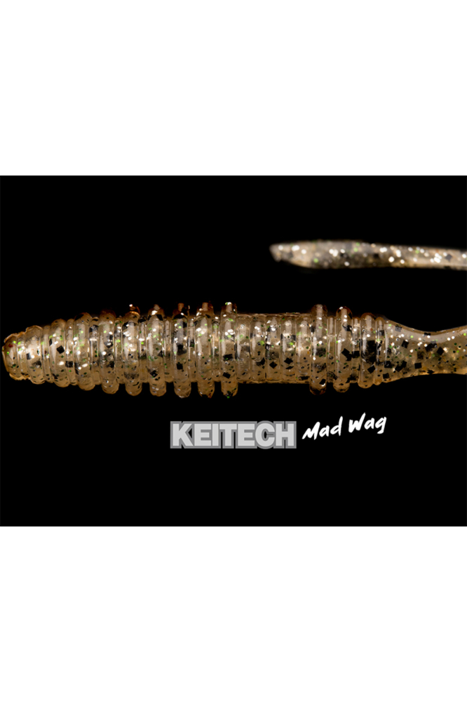 Keitech Mad Wag Mini Gold Shad 321 8.9cm [2]