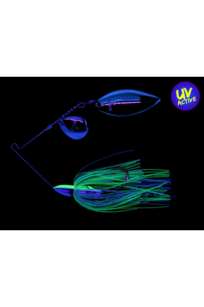 Keitech Tee-Bone Spinnerbait Tandem Willow 10.6g Spot Remover 512 10.6g [2]