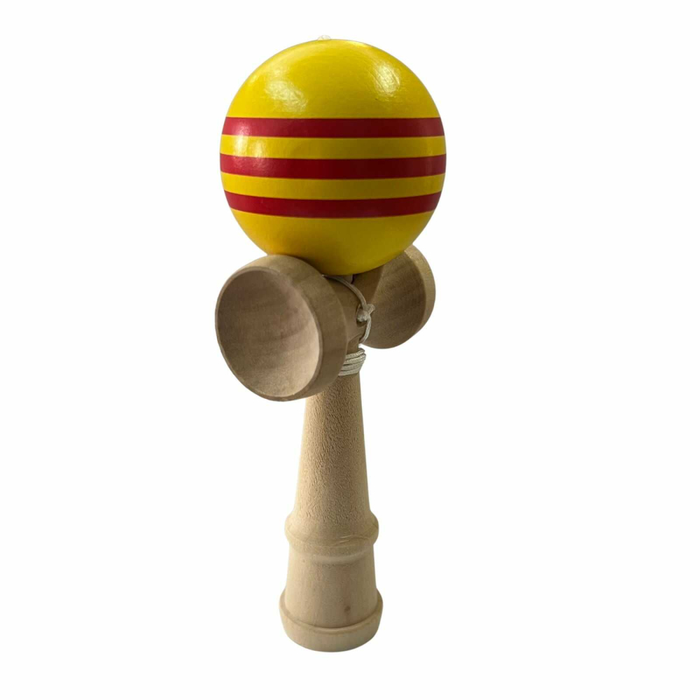 Kendama din lemn – joc de dexteritate pentru copii si adulti [2]