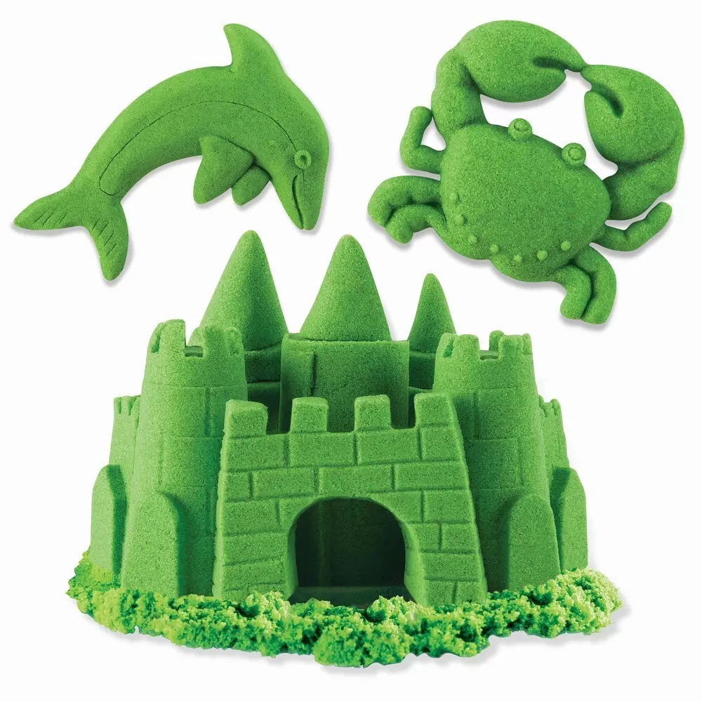 Kinetic sand 900grame verde, varsta de la 4 ani la 12 ani [2]