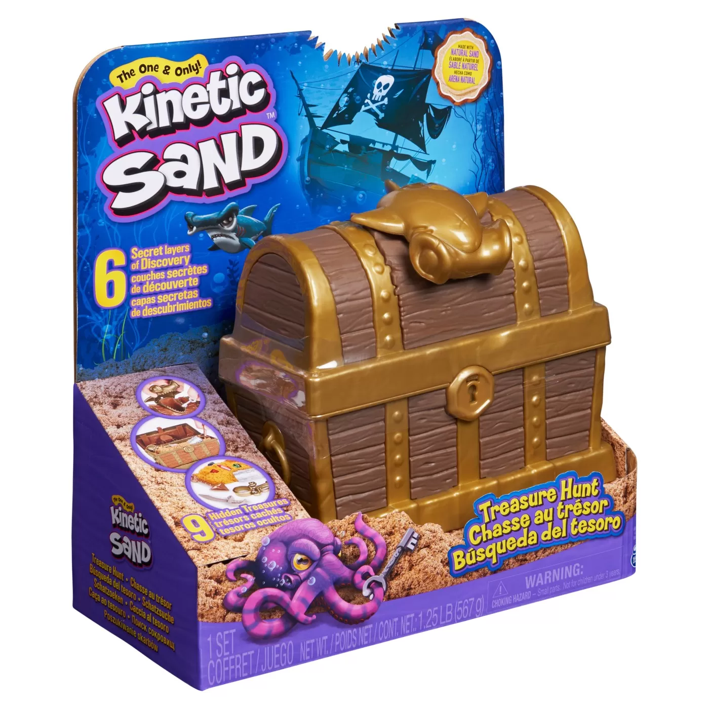 Kinetic sand cutia de comori [9]