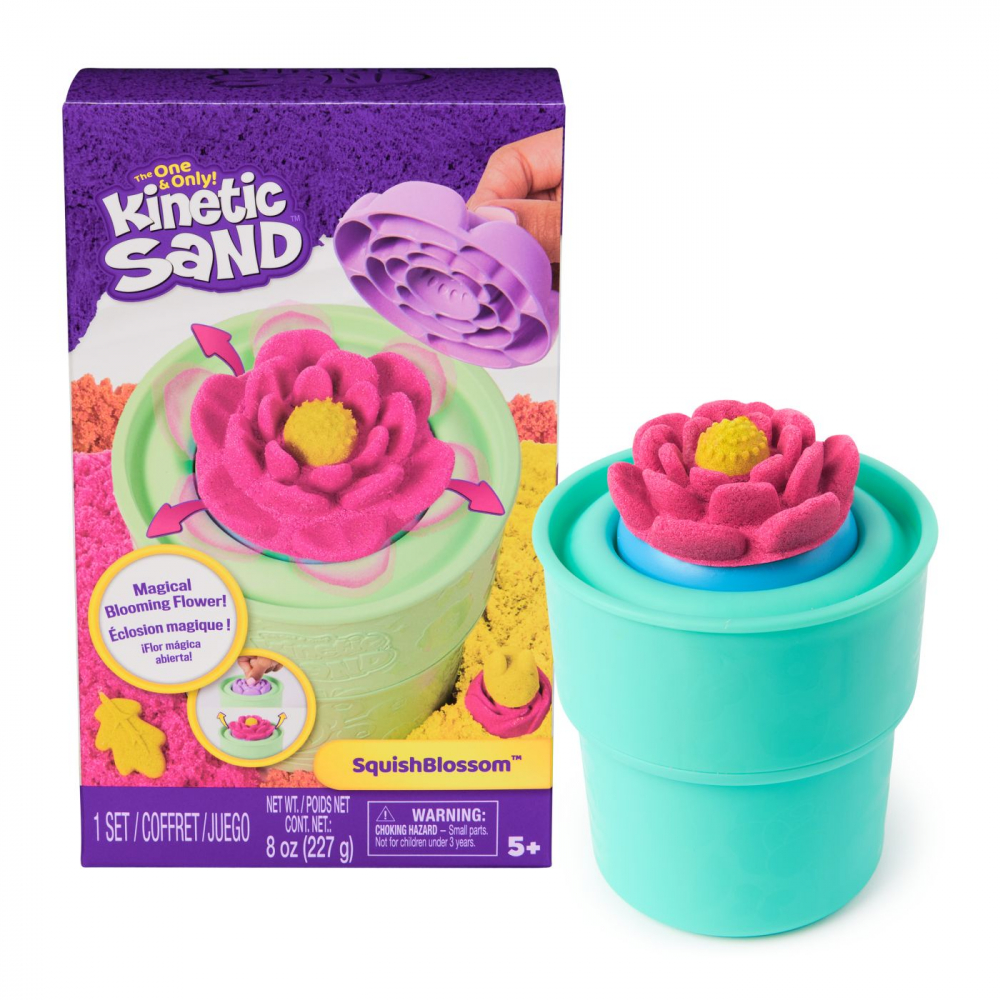 Kinetic sand floare squish blossom [7]