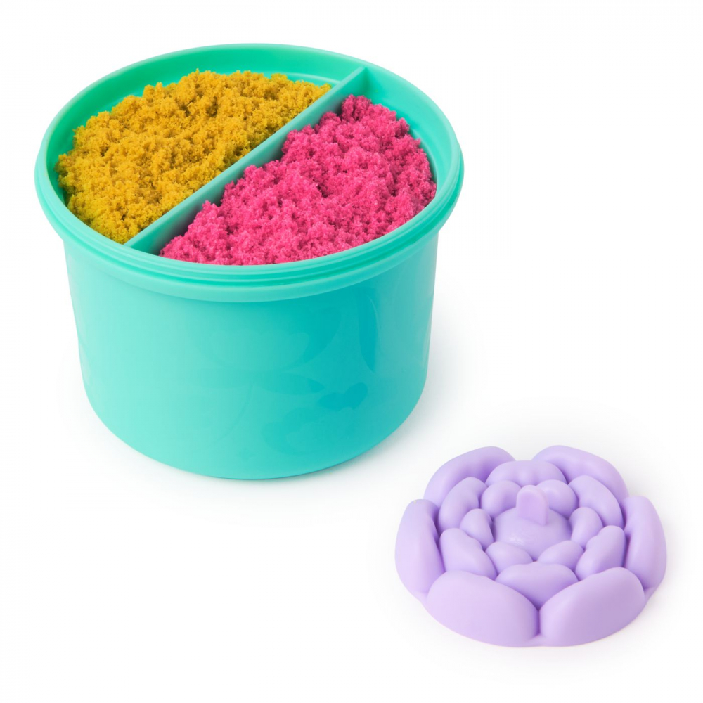 Kinetic sand floare squish blossom [6]