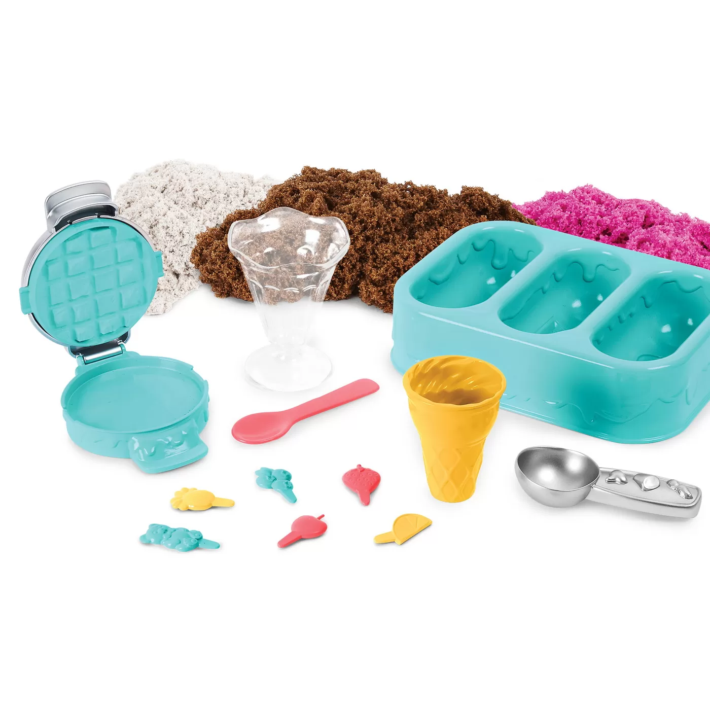Kinetic sand set inghetata si prajiturele colorate si parfumate [4]