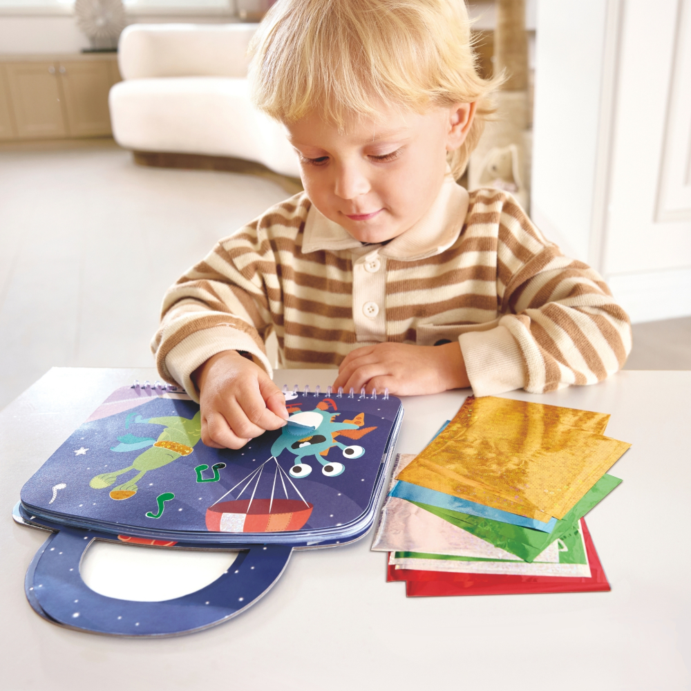 Kit creativ calatorii - Spatiu varsta 3 ani+,6 ani+ [9]