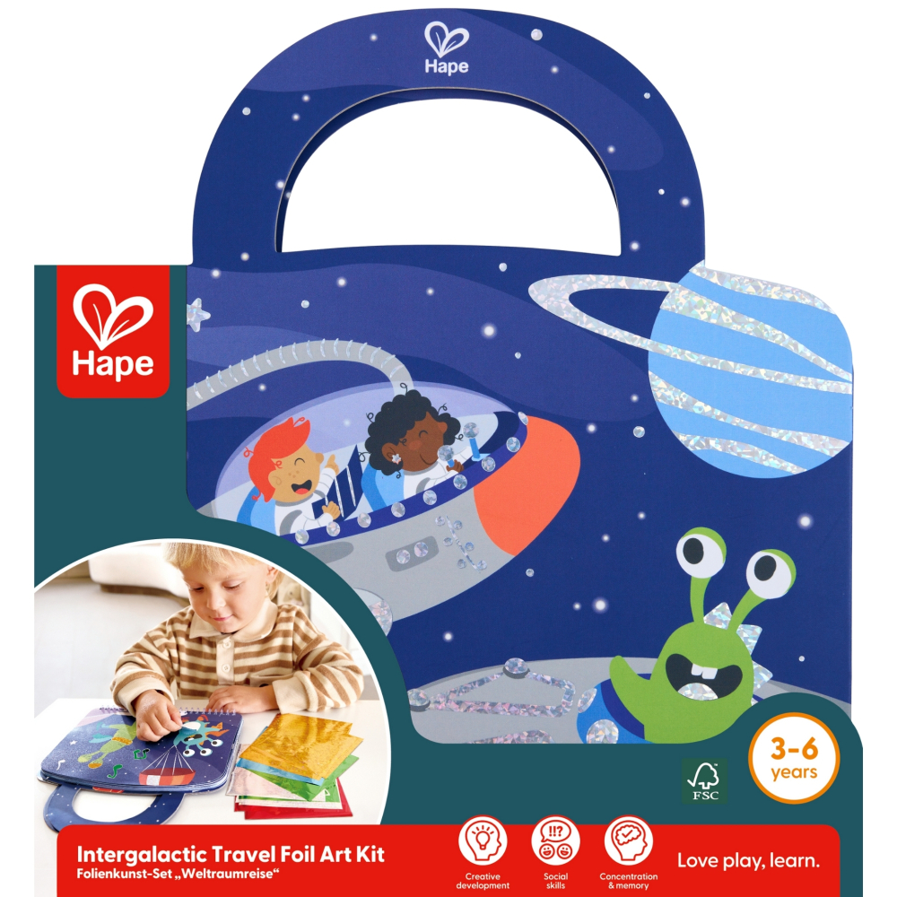 Kit creativ calatorii - Spatiu varsta 3 ani+,6 ani+ [4]