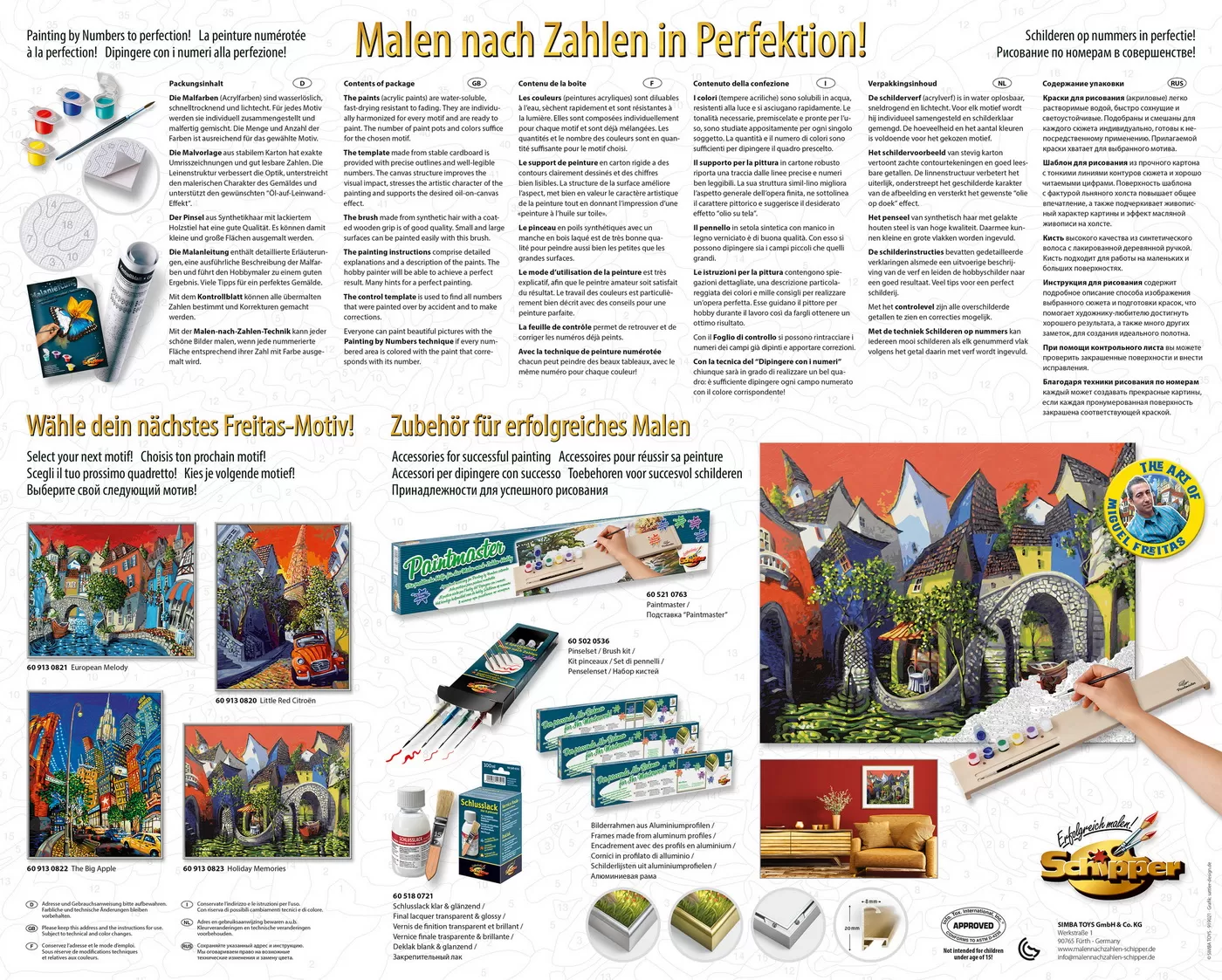 Kit pictura pe numere schipper holiday memories [5]