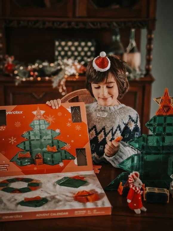 Kit STEAM Calendar Advent 37 Piese, Cleverclixx Baiat, Fata, varsta 3 - 6 ani, 6 - 9 ani [5]