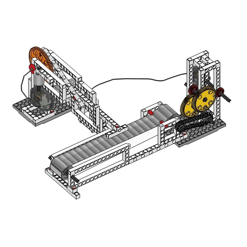 Kit STEM Aplicatii robotice in industrie, Genius Toy Baiat, Fata, varsta +9 ani [2]