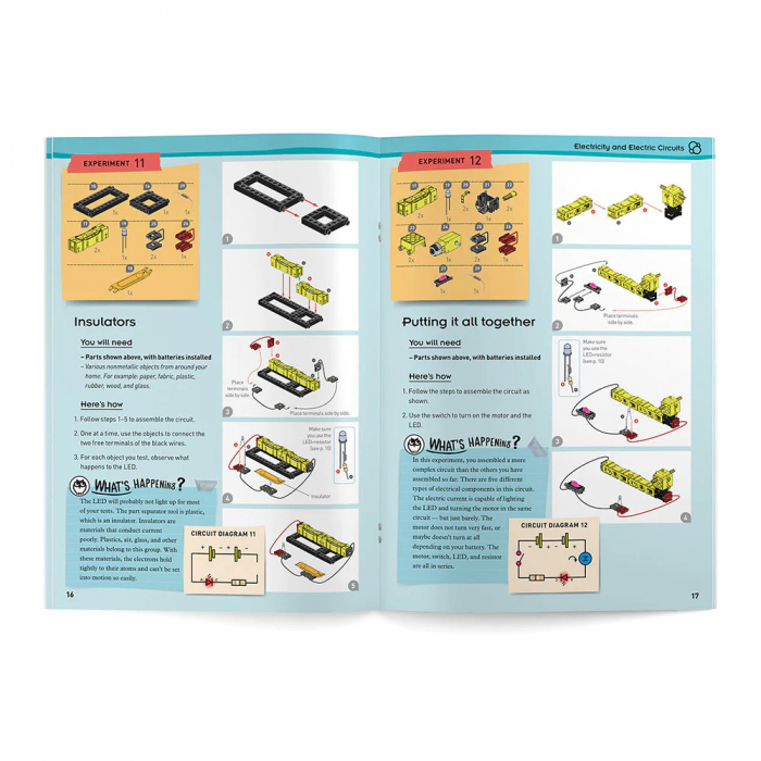 Kit STEM Construieste circuite electrice, varsta 6 - 9, 9+ ani, Baiat [3]