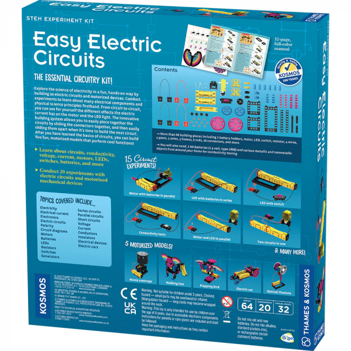 Kit STEM Construieste circuite electrice, varsta 6 - 9, 9+ ani, Baiat [4]