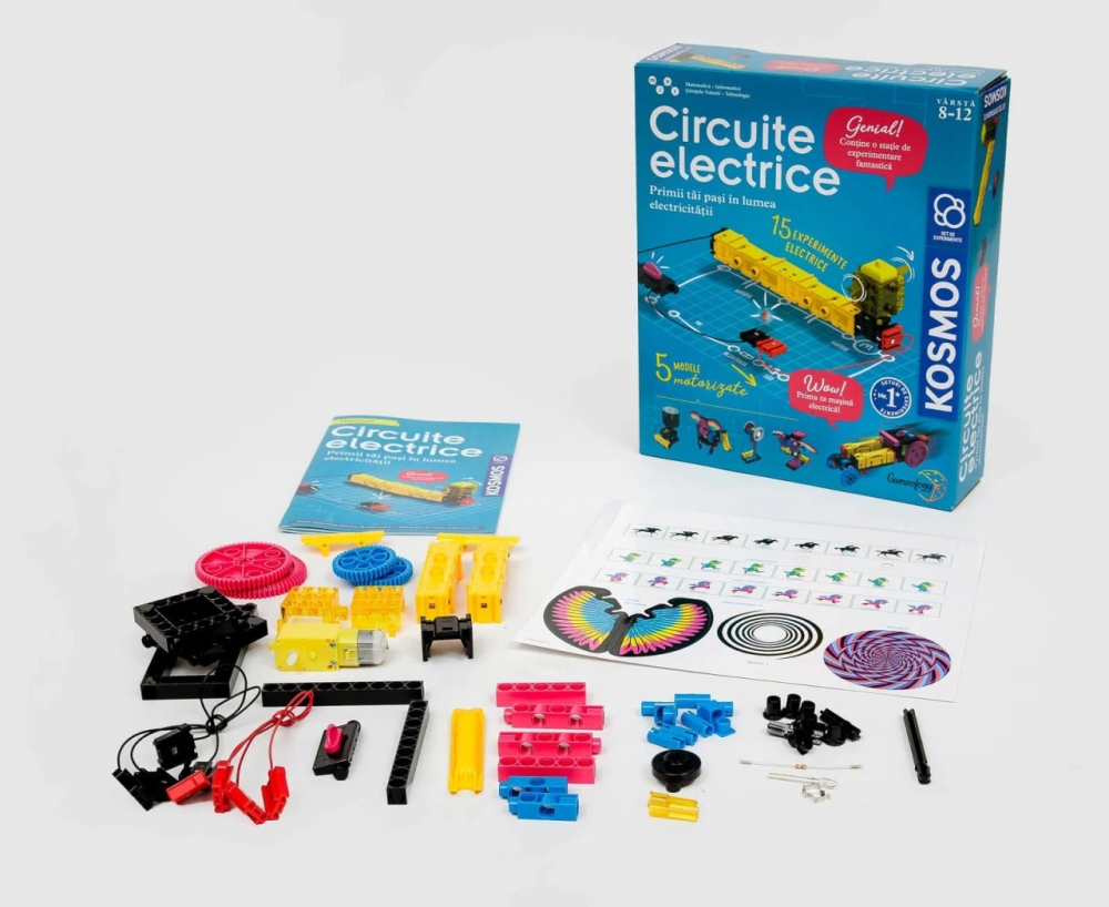 Kit STEM Construieste circuite electrice, Thames & Kosmos Baiat, varsta +9 ani, 6 - 9 ani [2]
