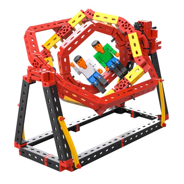 Kit STEM Curse nebunesti, Set constructie 360 piese, Fischertechnik, varsta 6 - 9, 9+ ani, Baiat, Fata [6]