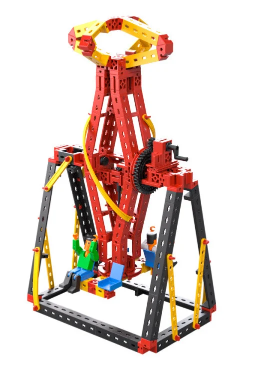 Kit STEM Curse nebunesti, Set constructie 360 piese, Fischertechnik, varsta 6 - 9, 9+ ani, Baiat, Fata [7]