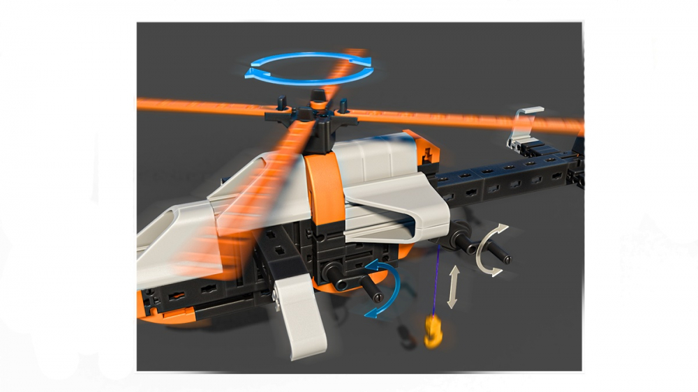 Kit STEM de construit si explorat Universal Max, Fischertechnik, varsta 9+ ani, Baiat, Fata [4]
