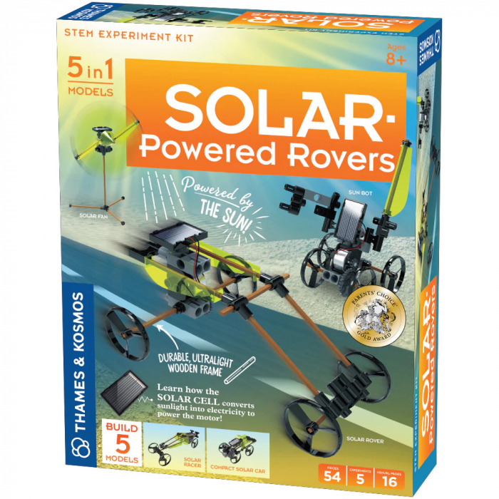 Kit STEM de contruit vehicule cu energie solara, 8 ani+, varsta 6 - 9, 9+ ani, Baiat [1]
