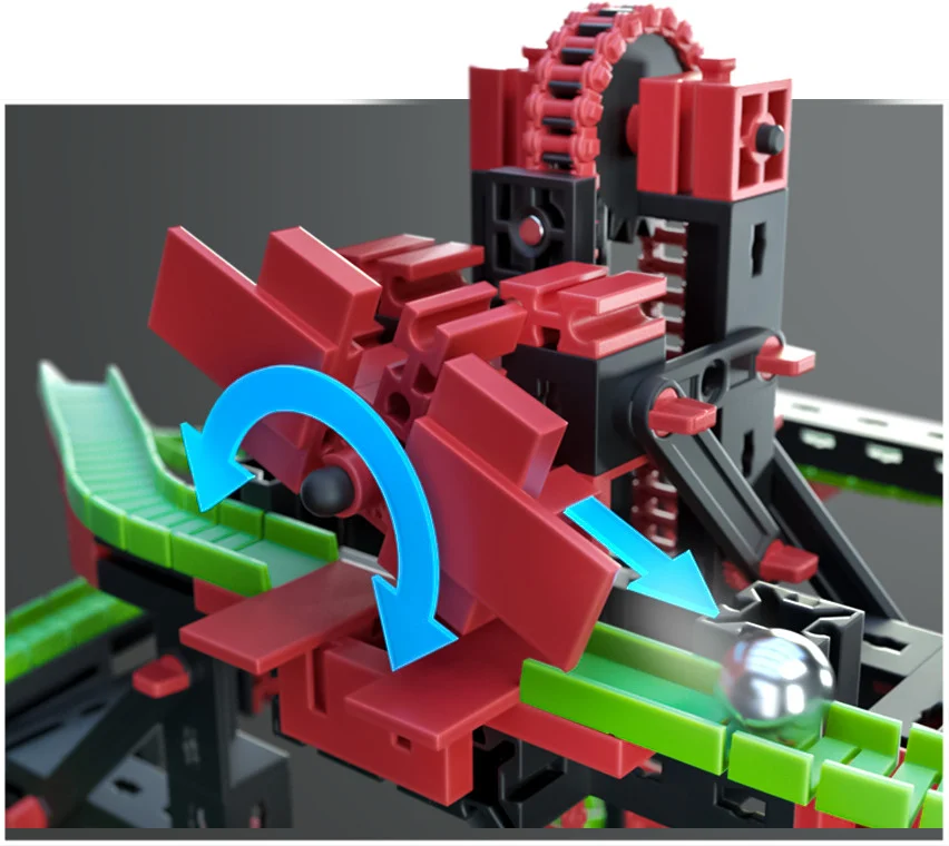 Kit STEM Dynamic L2, Set constructie, 780 piese, Fischertechnik, varsta 9+ ani, Baiat, Fata [8]