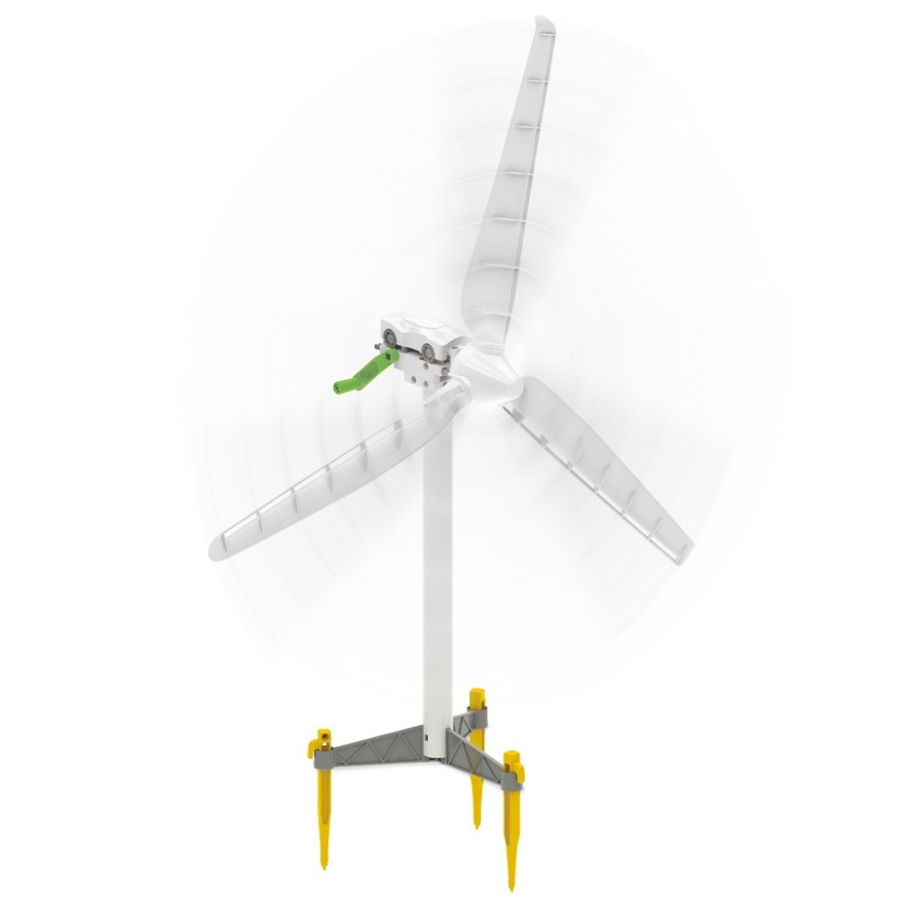 Kit STEM Energia eoliana cu turbina si masinuta electrica, Genius Toy varsta +9 ani, 6 - 9 ani [2]