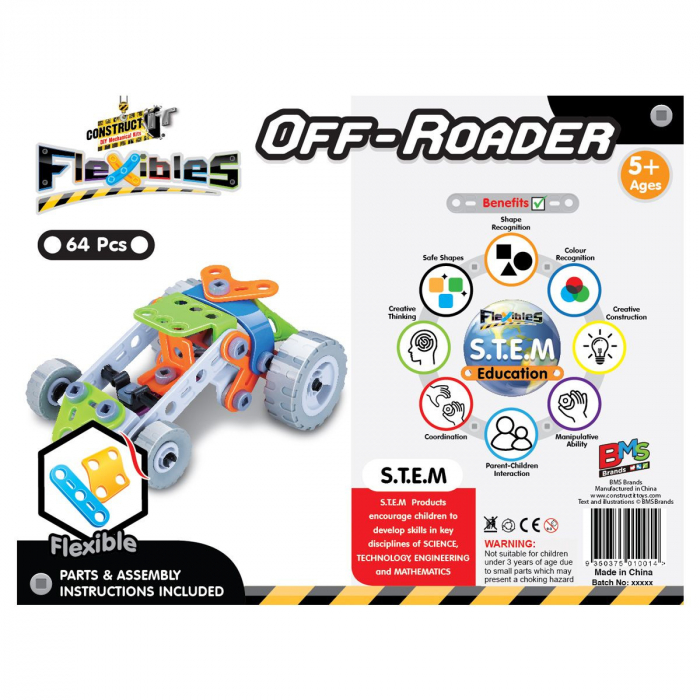 Kit STEM Flexible Automobil de teren [3]