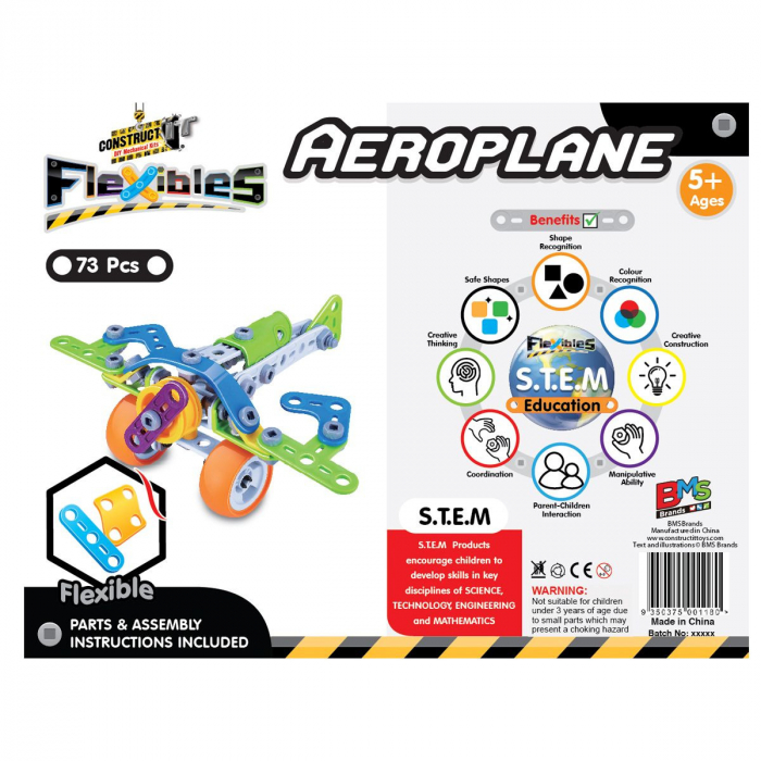 Kit STEM Flexible Avion [4]