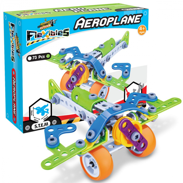 Kit STEM Flexible Avion [3]