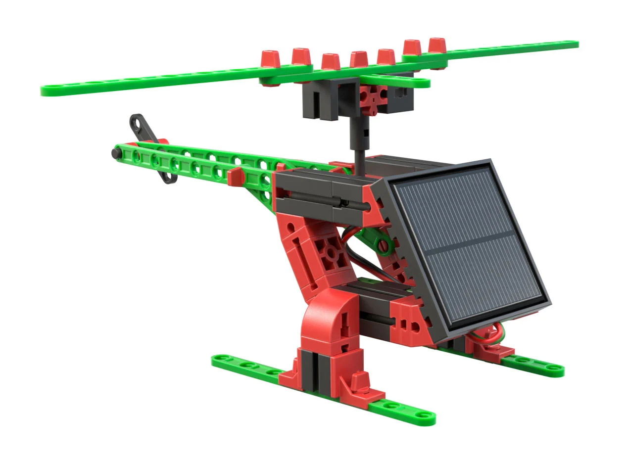 Kit STEM Green Energy, Set constructie 339 piese, Fischertechnik, varsta 9+ ani, Baiat, Fata [10]