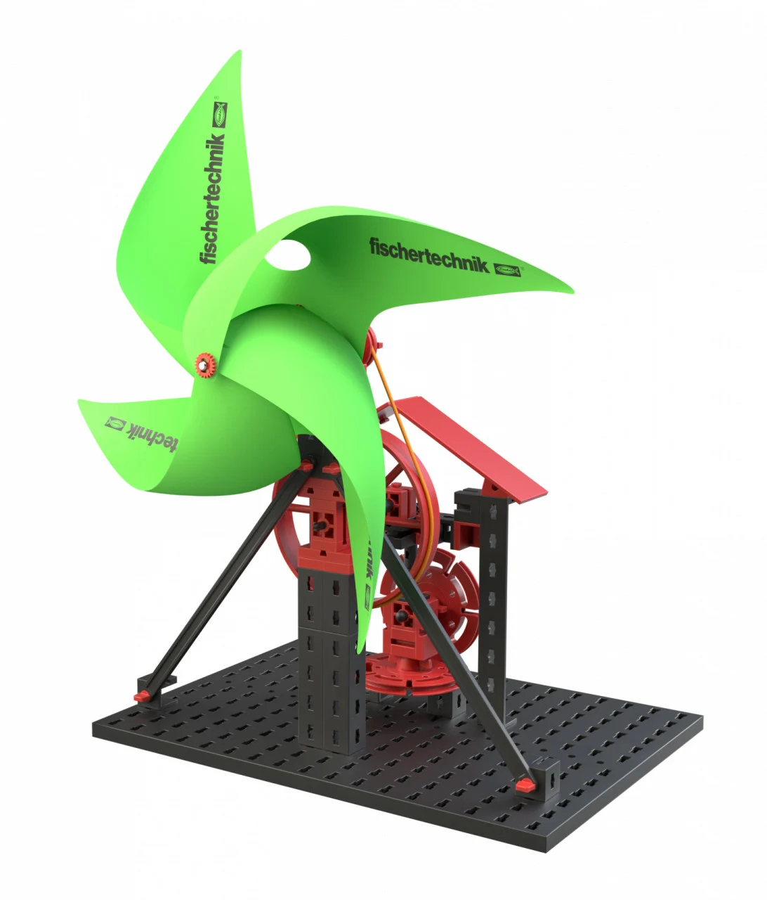 Kit STEM Green Energy, Set constructie 339 piese, Fischertechnik, varsta 9+ ani, Baiat, Fata [15]