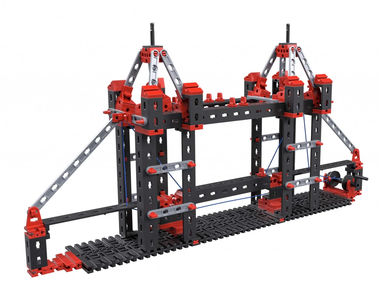 Kit STEM Inginerie structurala, Set constructie 364 piese Fischertechnik, varsta 6 - 9, 9+ ani, Baiat, Fata [7]