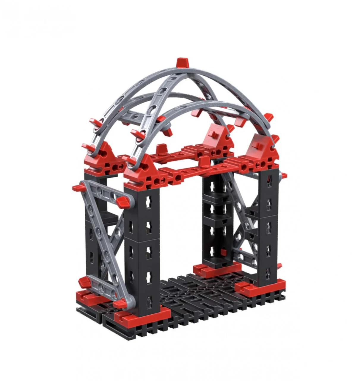 Kit STEM Inginerie structurala, Set constructie 364 piese Fischertechnik, varsta 6 - 9, 9+ ani, Baiat, Fata [12]