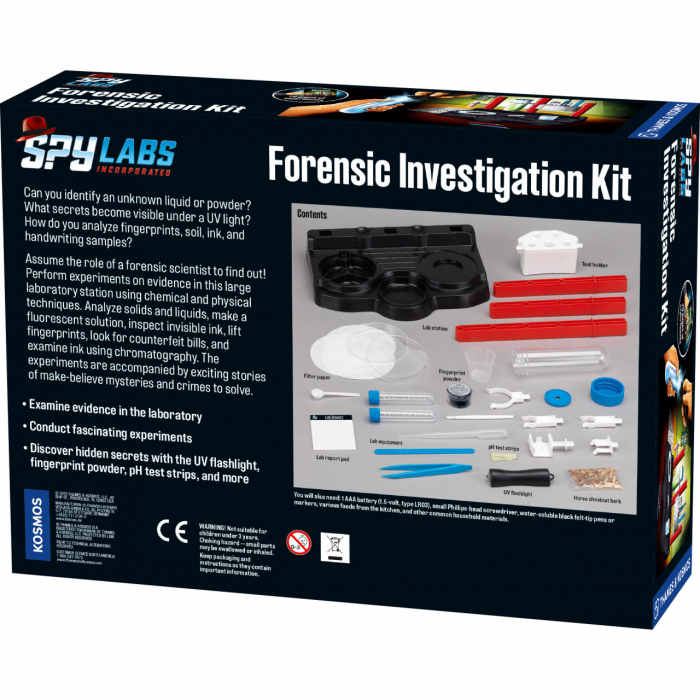 Kit STEM Laborator de spionaj: Kit de investigare, Thames & Kosmos, varsta 6 - 9, 9+ ani, Baiat [3]