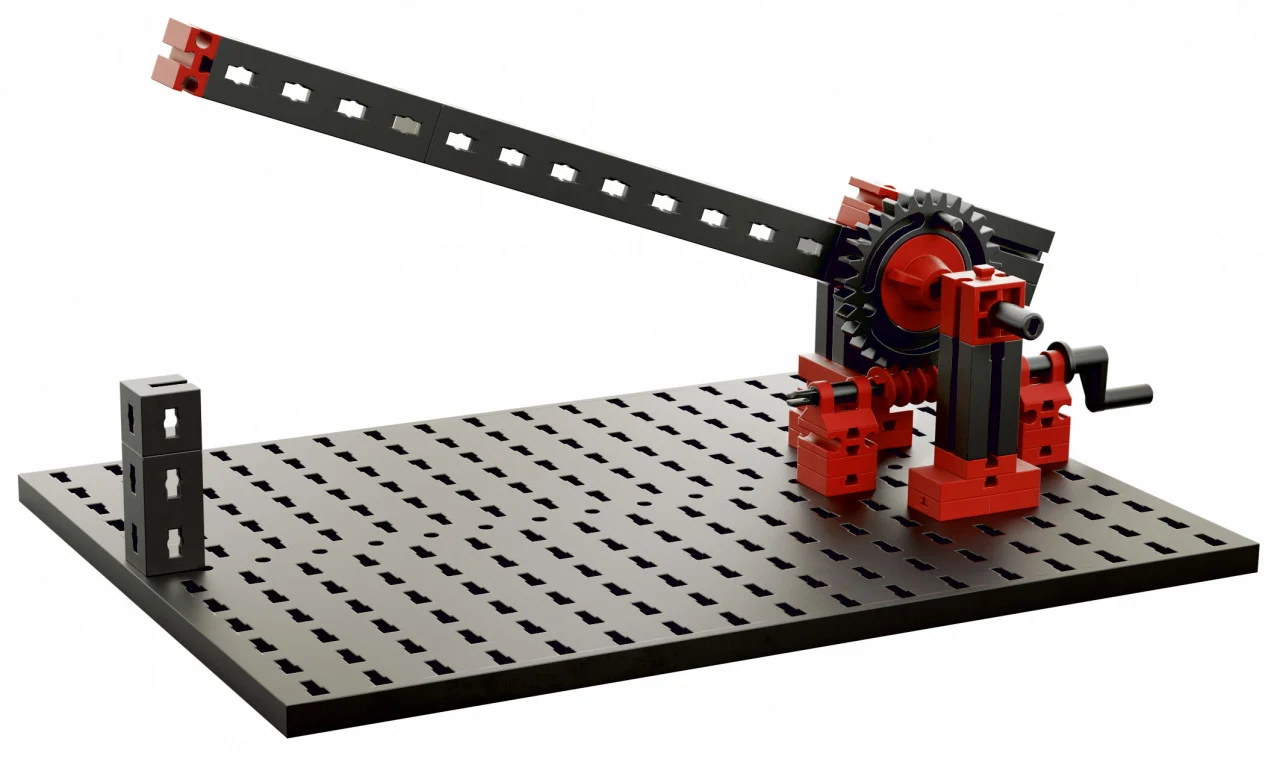 Kit STEM Mechanic & Static 2, Set constructie 500 piese, Fischertechnik, varsta 9+ ani, Baiat, Fata [14]
