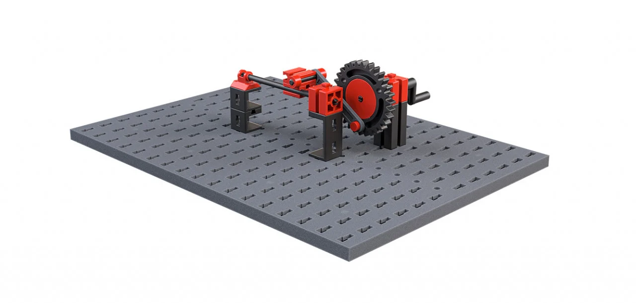 Kit STEM Mechanics, Set constructie 243 piese, Fischertechnik, varsta 6 - 9, 9+ ani, Baiat, Fata [9]