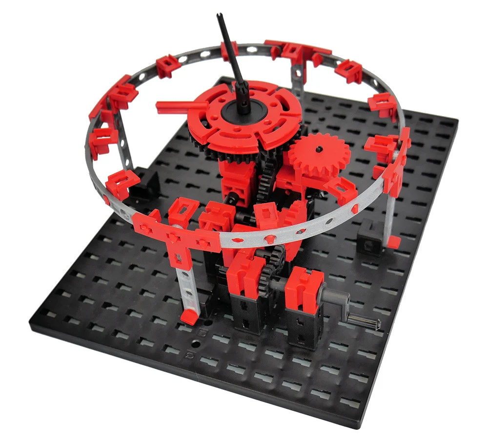 Kit STEM Mechanics, Set constructie 243 piese, Fischertechnik, varsta 6 - 9, 9+ ani, Baiat, Fata [12]