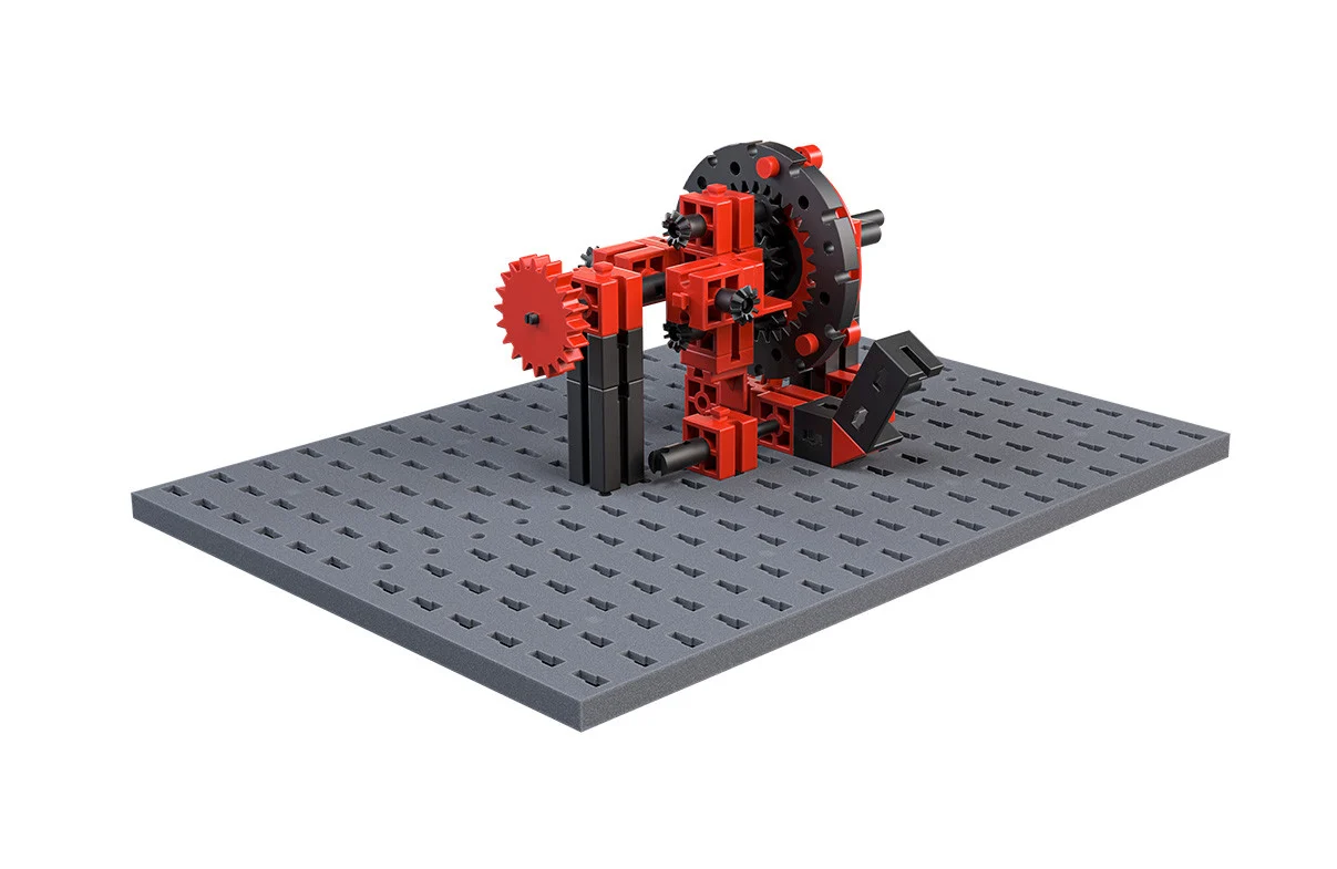 Kit STEM Mechanics, Set constructie 243 piese, Fischertechnik, varsta 6 - 9, 9+ ani, Baiat, Fata [6]