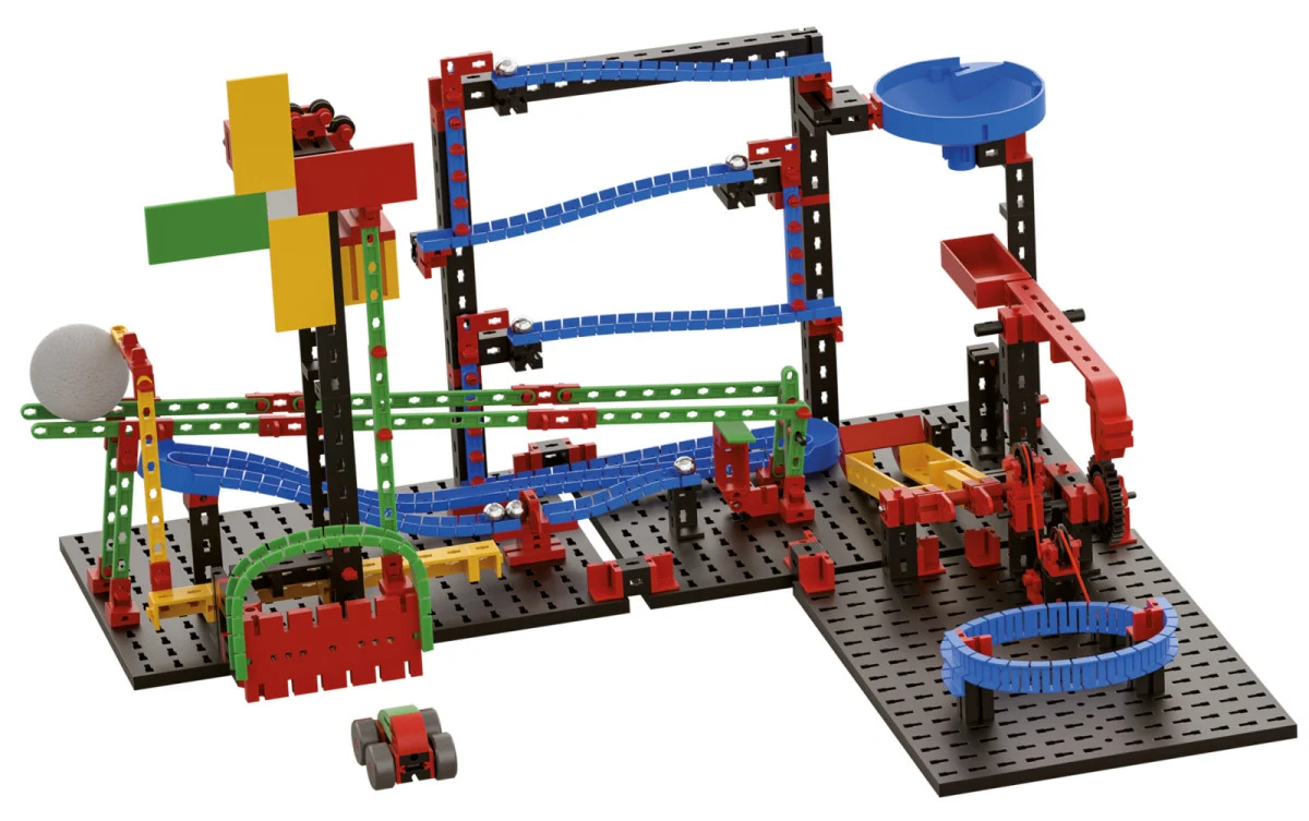 Kit STEM Reactii in lant, Set de constructie, 385 piese, Fischertechnik, varsta 6 - 9, 9+ ani, Baiat, Fata [5]