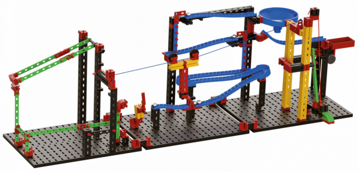 Kit STEM Reactii in lant, Set de constructie, 385 piese, Fischertechnik, varsta 6 - 9, 9+ ani, Baiat, Fata [2]