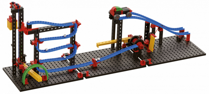 Kit STEM Reactii in lant, Set de constructie, 385 piese, Fischertechnik, varsta 6 - 9, 9+ ani, Baiat, Fata [4]
