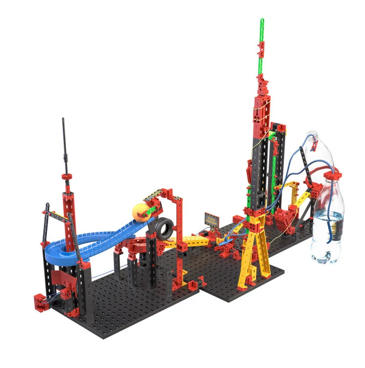Kit STEM Reactii in lant traznite, Set de constructie, 428 piese, Fischertechnik, varsta 6 - 9, 9+ ani, Baiat [5]